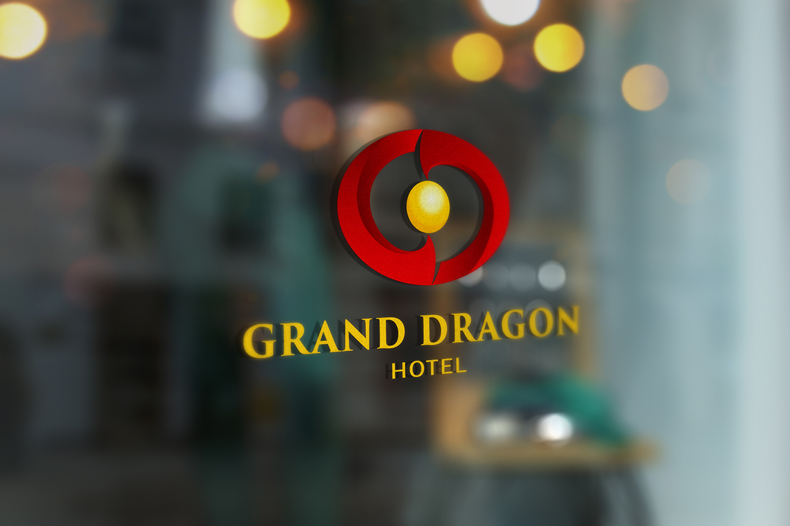 Grand Dragon Hotel - Thiết kế logo khách sạn Grand Dragon Hotel